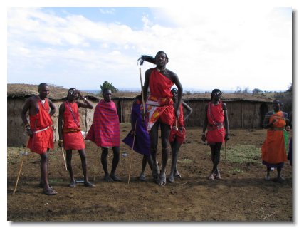 KE 154 - Jumping Masai